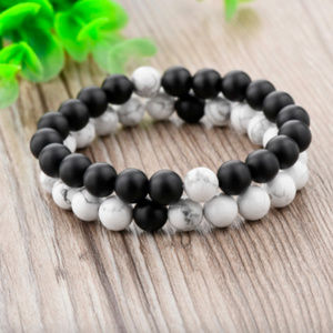Distance Bracelet for Couples Women & Men